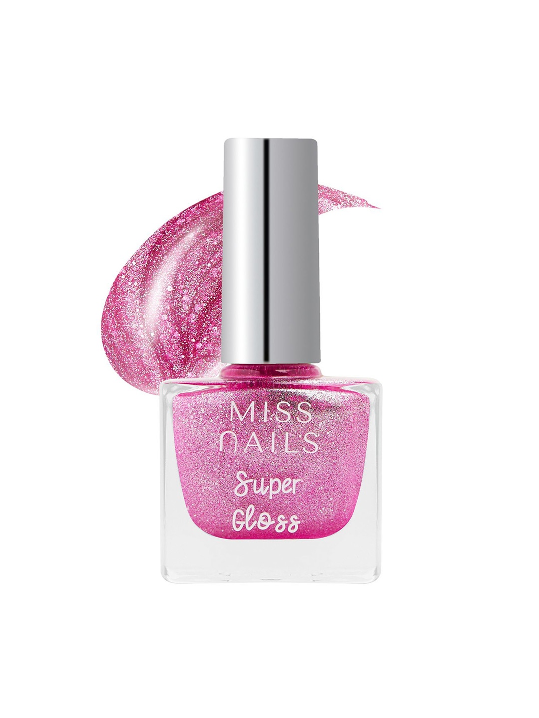 

MISS NAILS Super Gloss Nail Polish - 10 ml - Shade - SG56, Pink