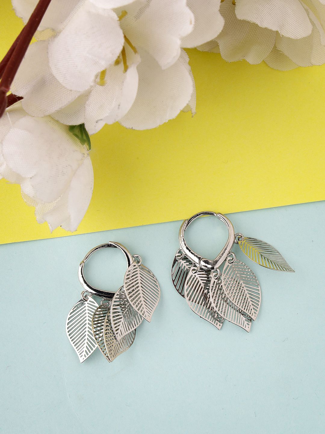 

NVR Contemporary Drop Earrings, Gold