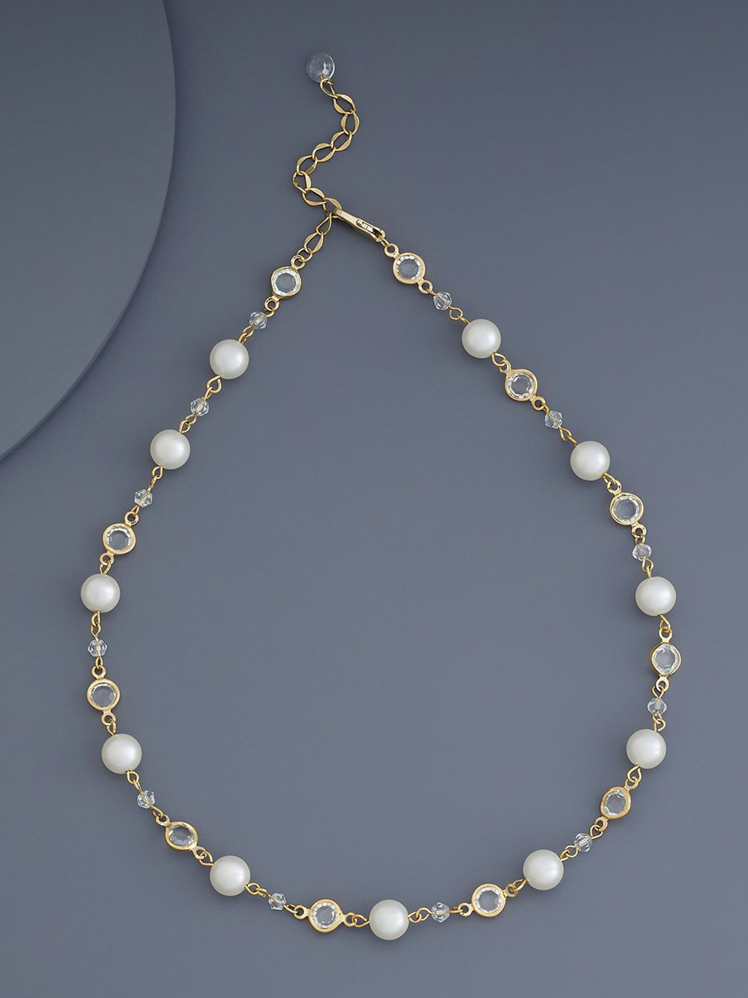 

Kushal's Fashion Jewellery Copper Gold-Plated Necklace