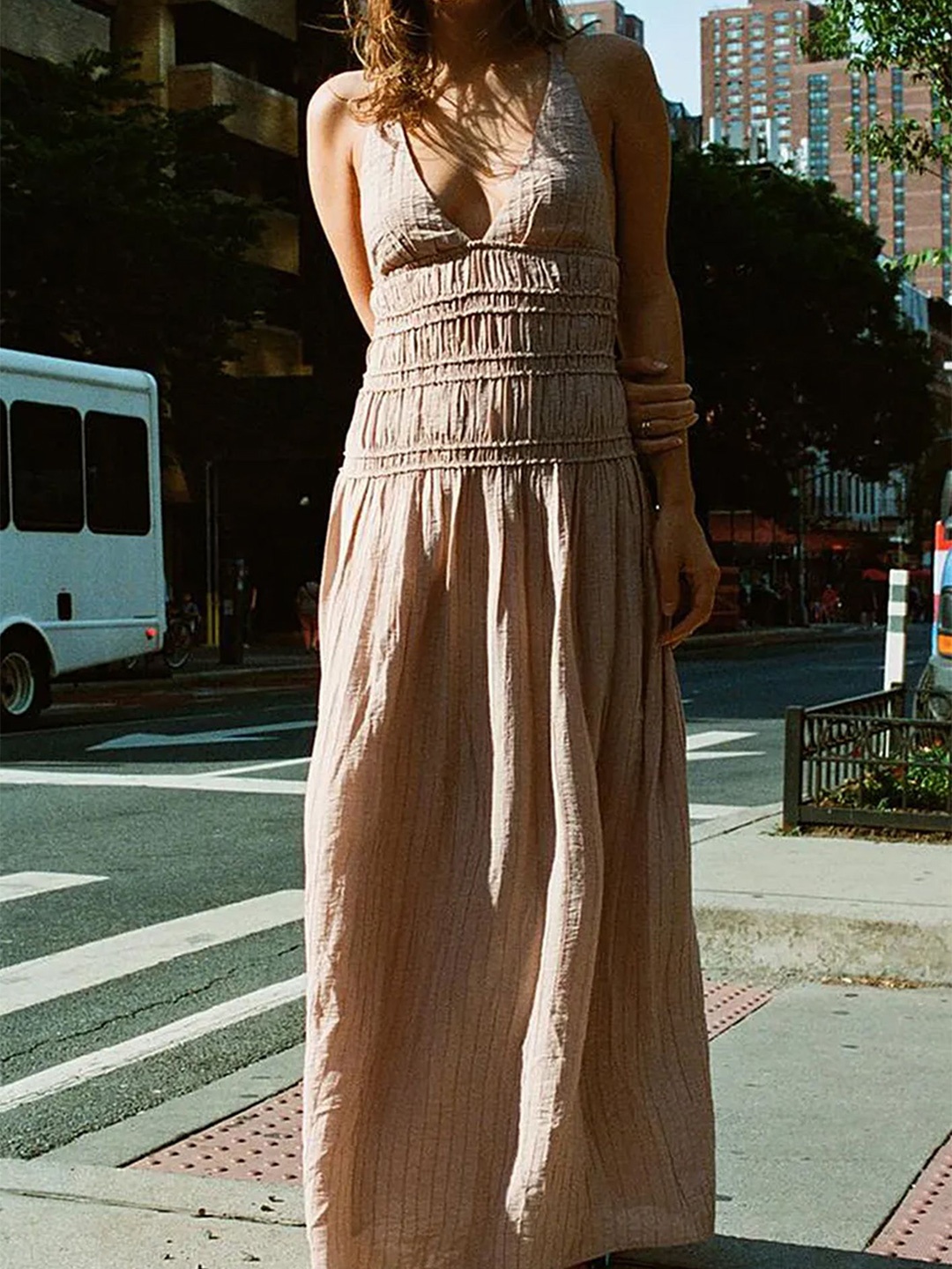 

LULU & SKY Maxi Dress, Pink