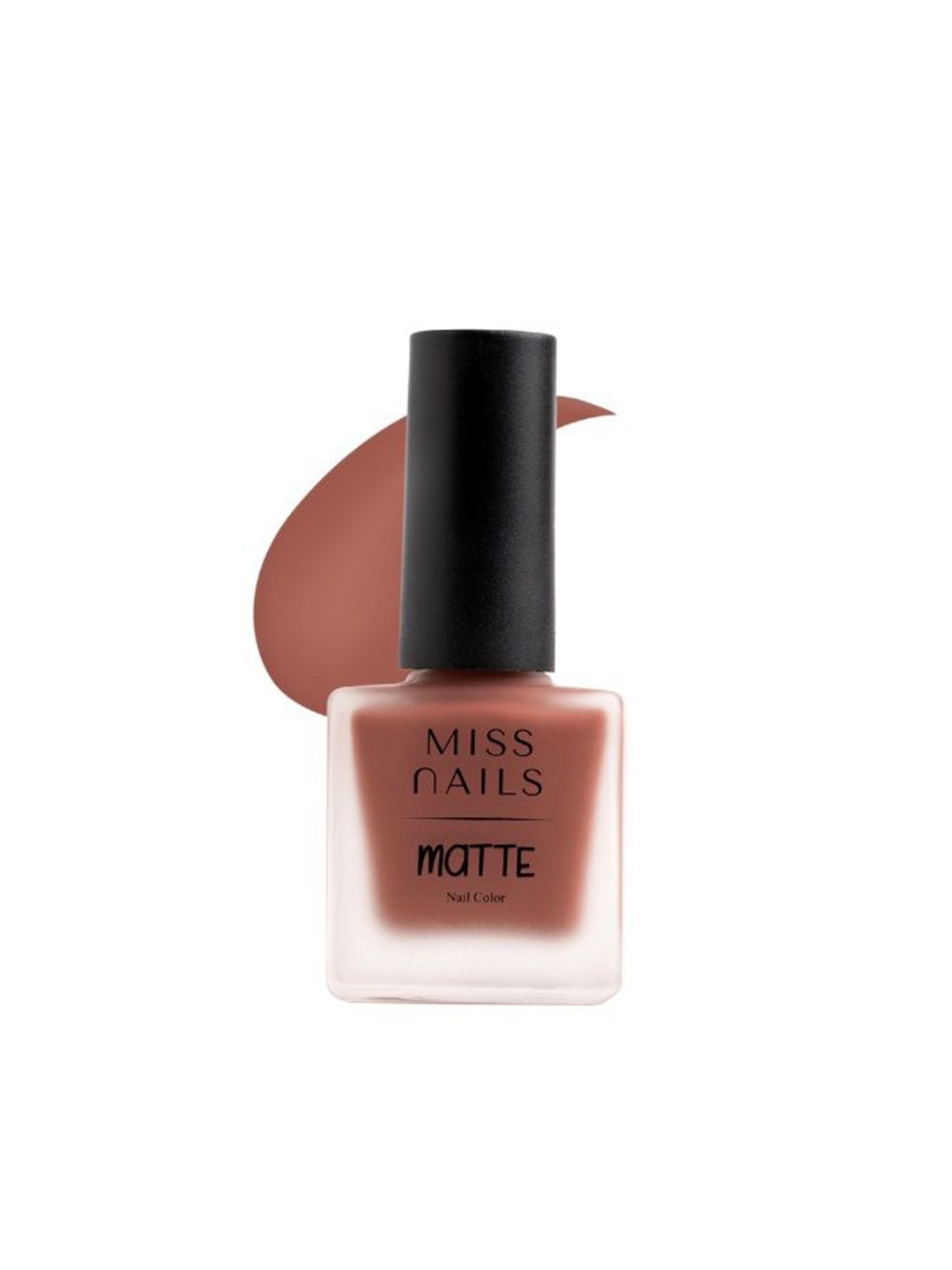 

MISS NAILS Matte Collection Toxic Free Nail Polish- 8ml- Brown Fudge