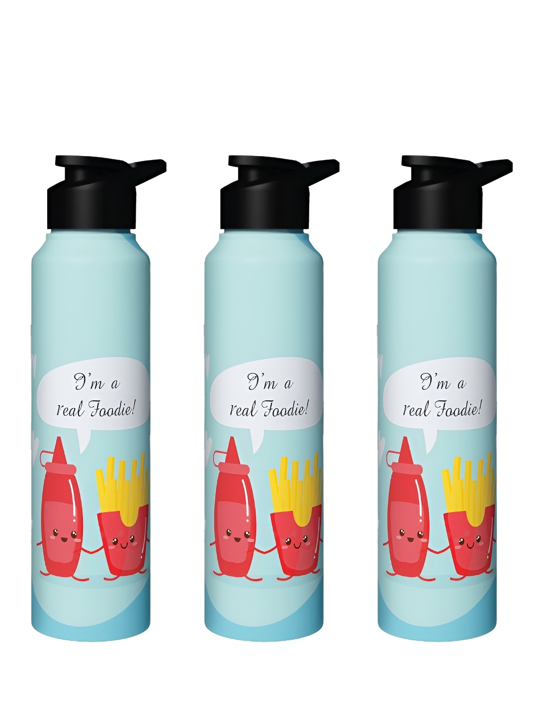 

Speedex Multicoloured Single Stainless Steel Solid Water Bottle, Multi
