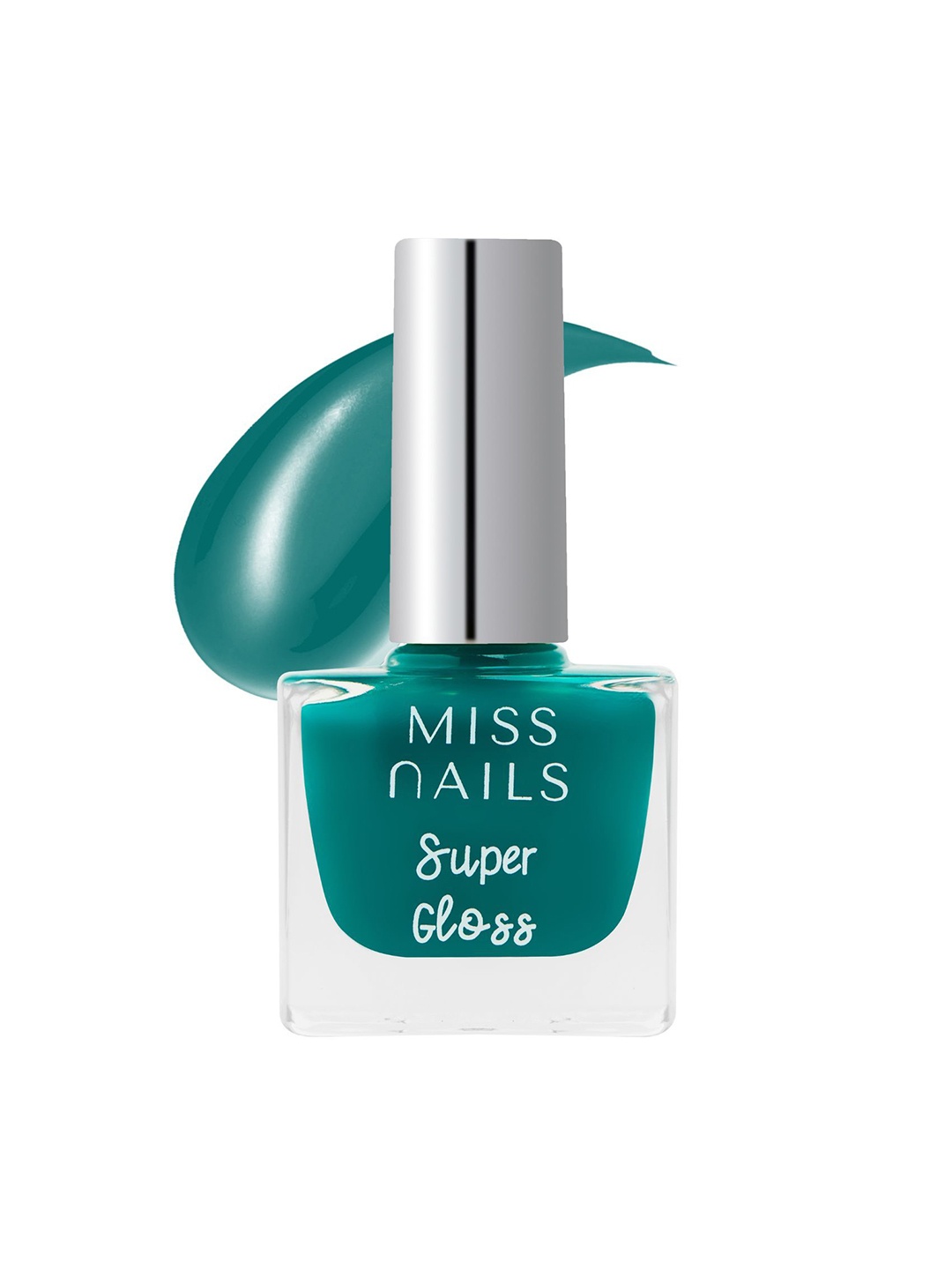 

MISS NAILS Super Gloss Nail Paint - 10 ml - SG38, Green