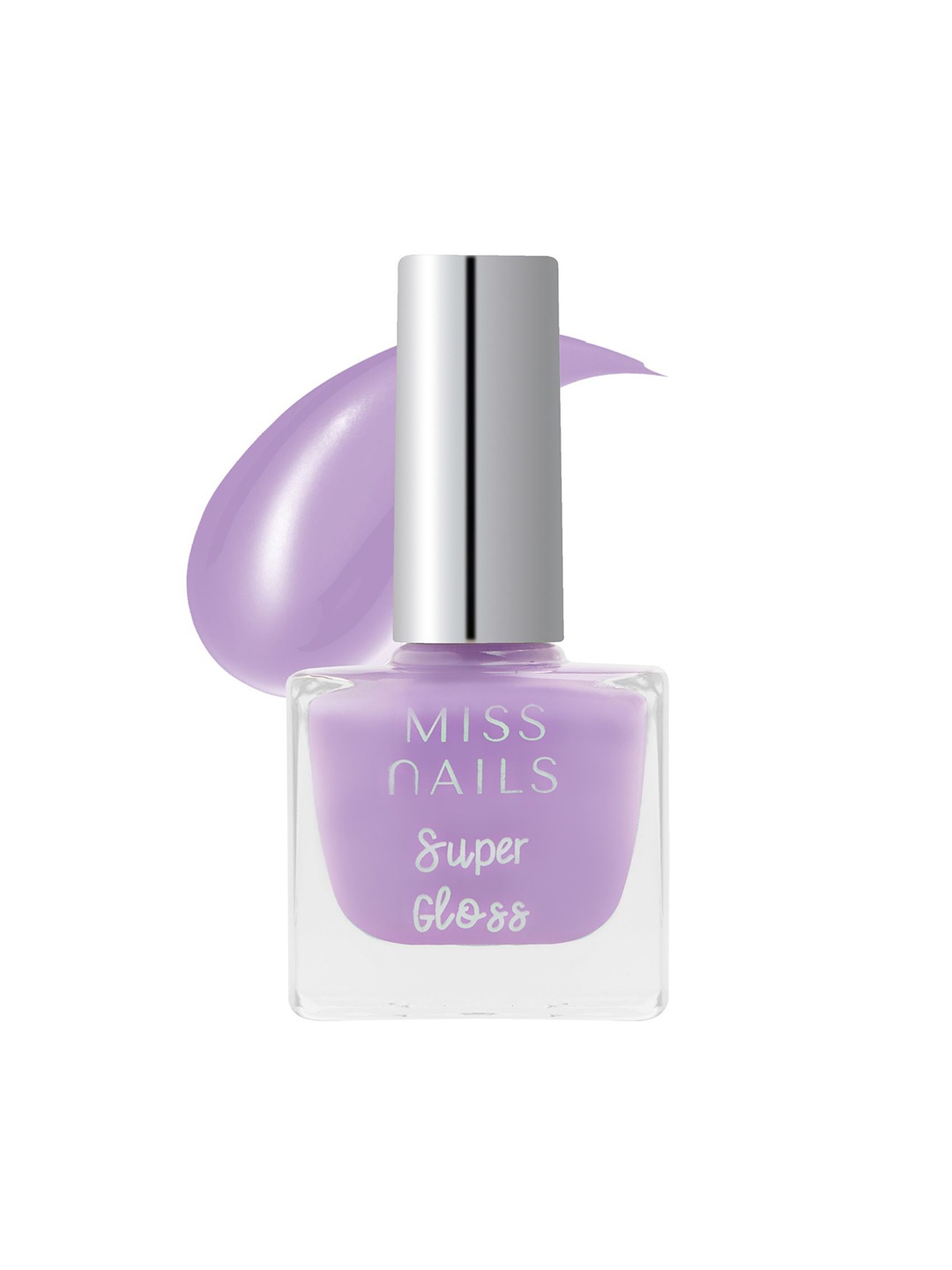 

MISS NAILS Super Gloss Nail Polish- 10 ml- SG48, Purple