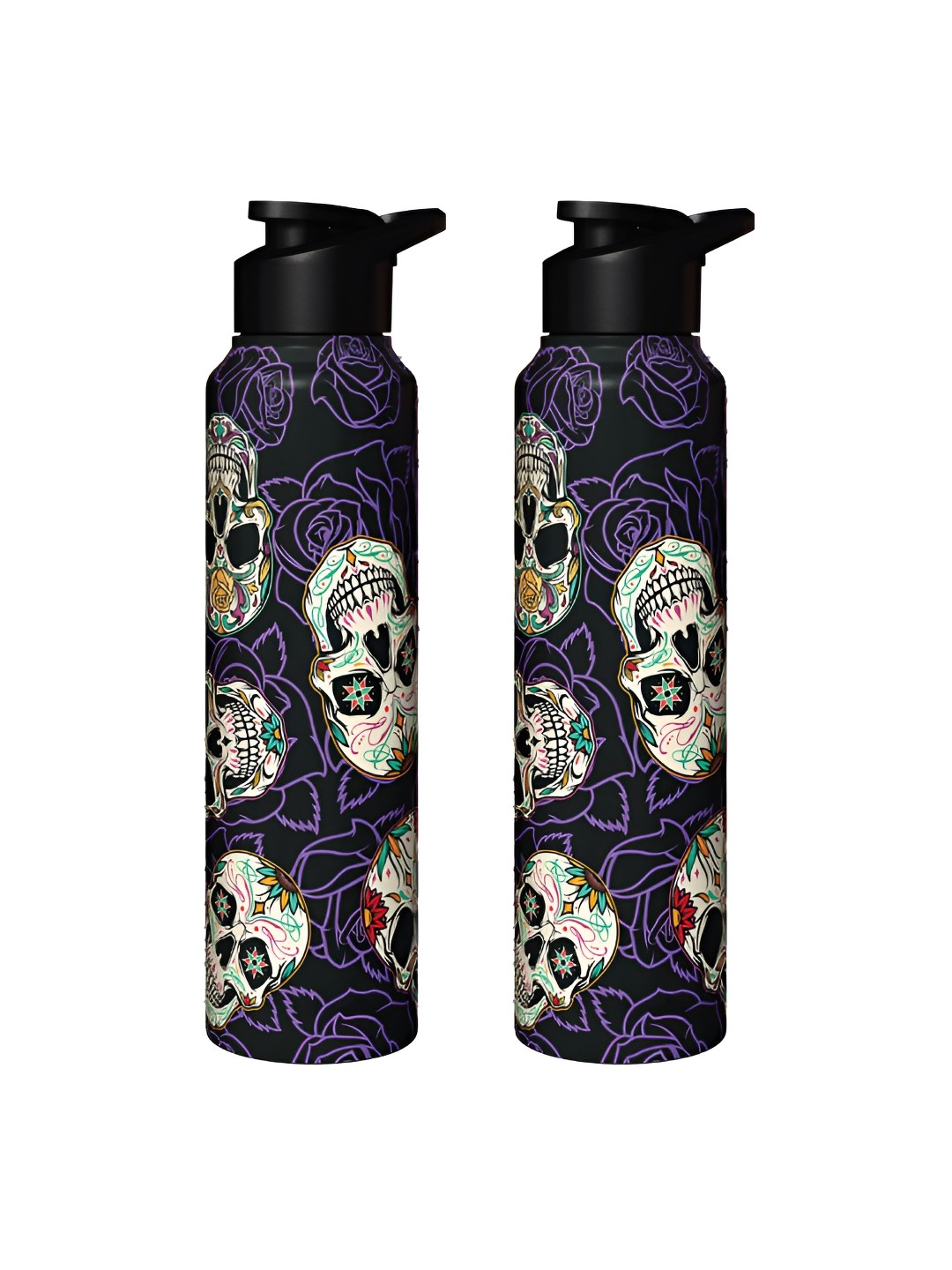 

Speedex Multicoloured Single Stainless Steel Solid Water Bottle, Multi