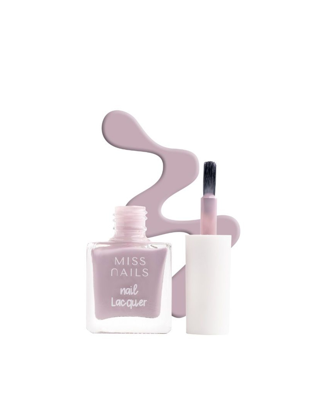 

MISS NAILS Gel Collection Nail Polish - 8ml - The Light Lilac - NL21, Purple