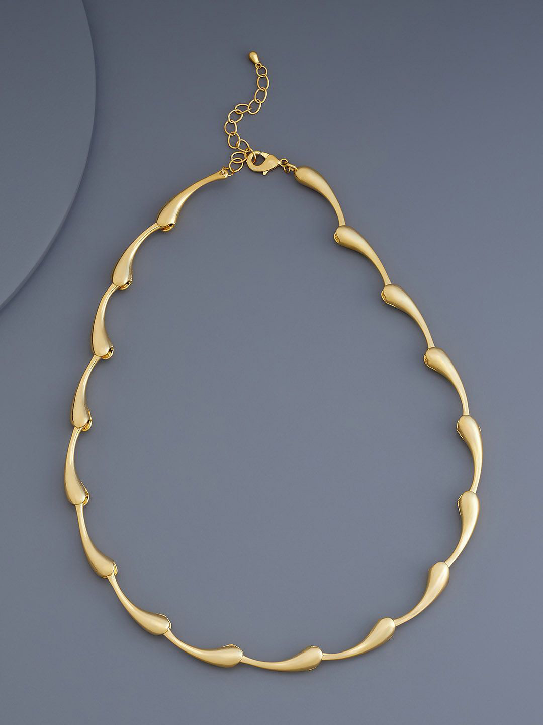 

Kushal's Fashion Jewellery Copper Gold-Plated Necklace