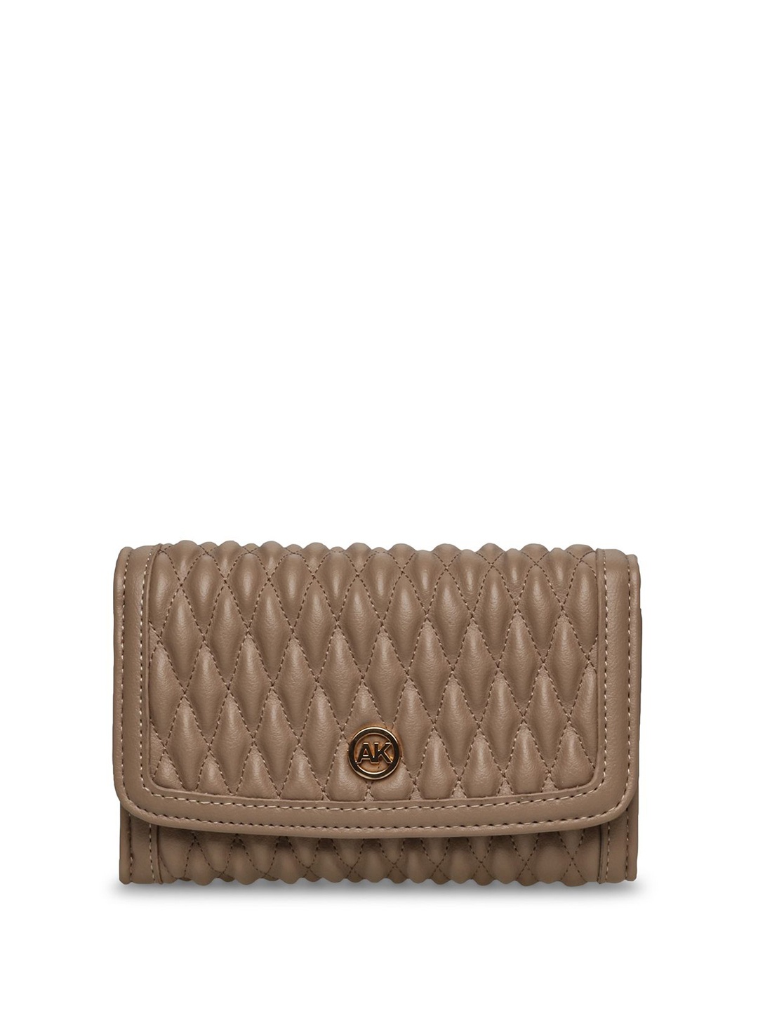 

ANNE KLEIN Structured Sling Bag with Quilted, Beige
