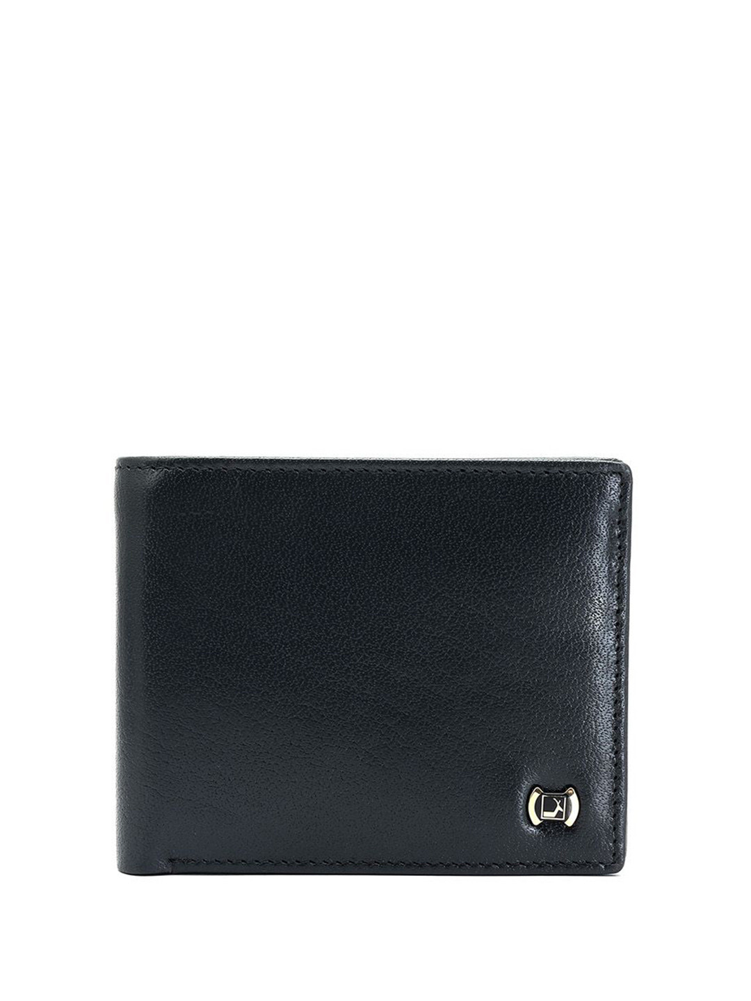

Da Milano Men Leather Two Fold Wallet, Blue