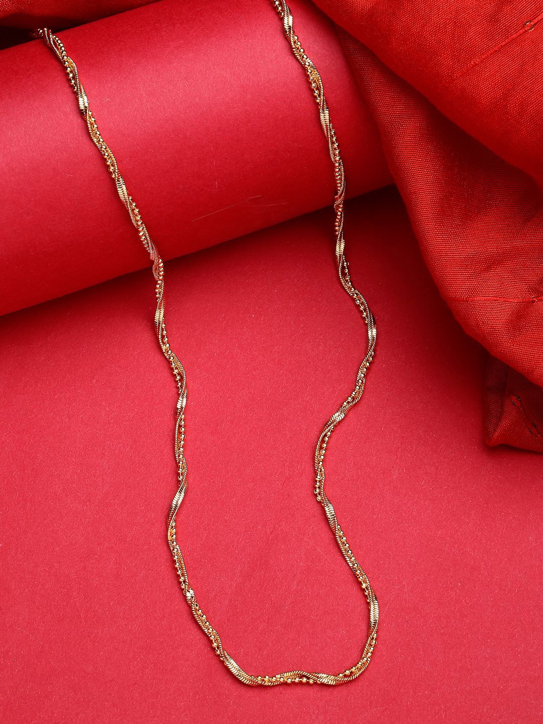 

NVR Girls Gold-Plated Handcrafted Chain