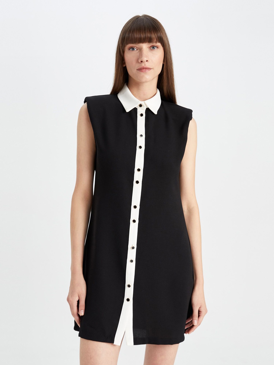 

DeFacto Shirt Mini Dress, Na