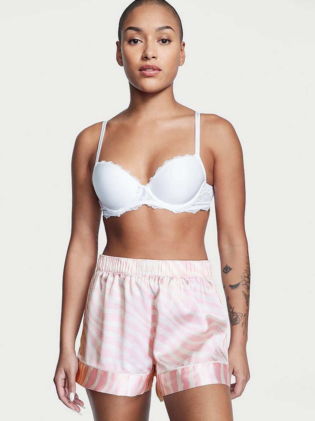 

Victoria's Secret Women Printed Lounge Shorts, Pink
