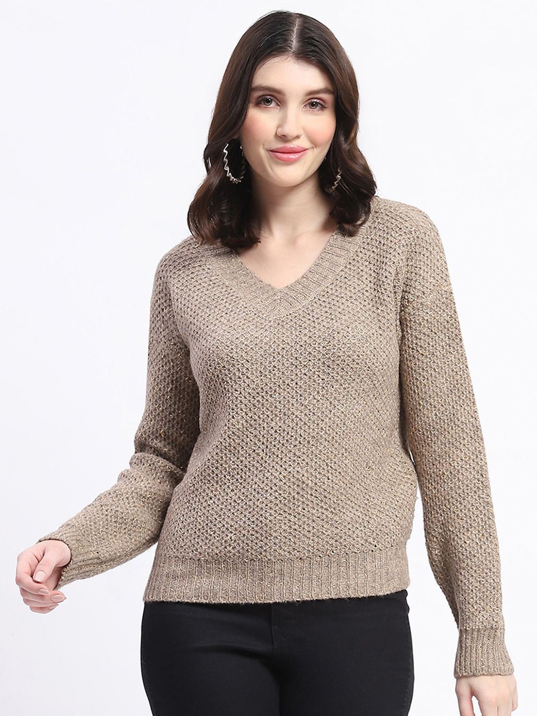 

Madame Women Pullover, Brown