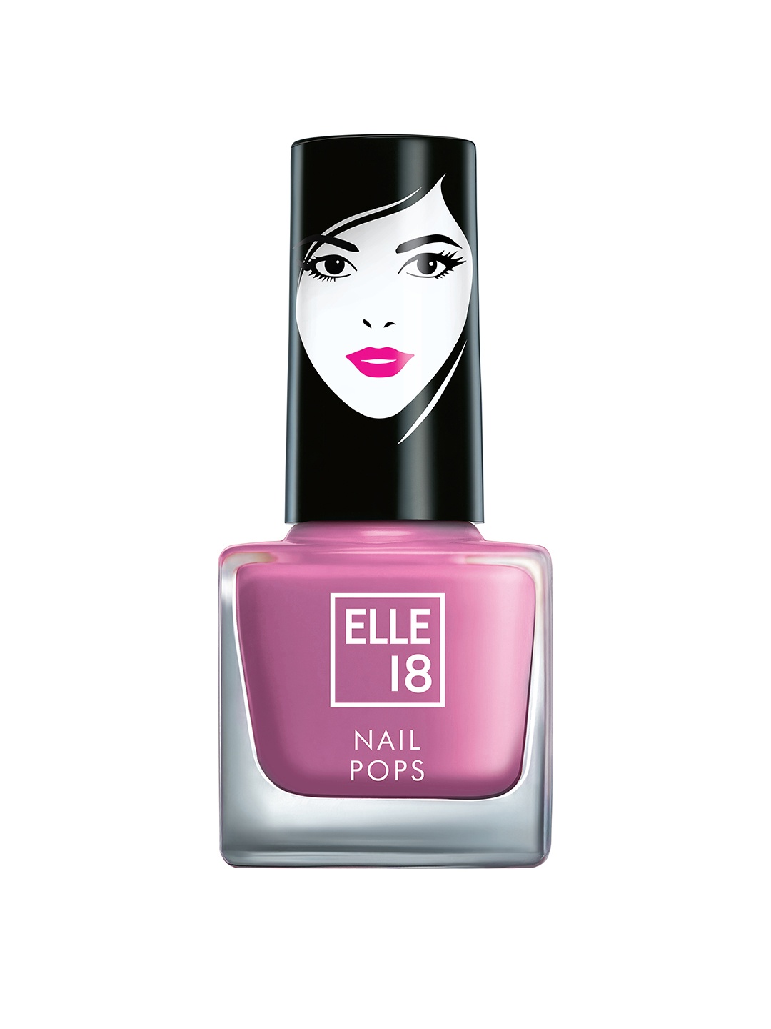 

ELLE 18 Nail Pops Long Stay Nail Polish 5ml - Shade 196, Pink