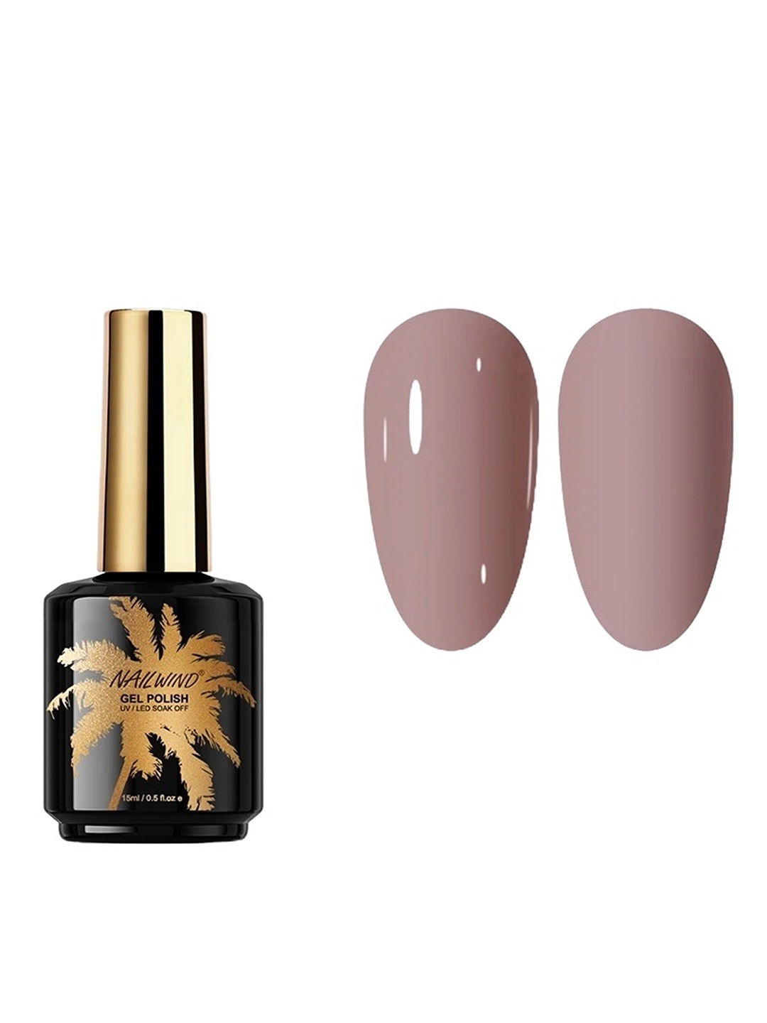 

NAILWIND UV & LED Soak-Off Gel Nail Polish 15ml - Shade N056, Mauve