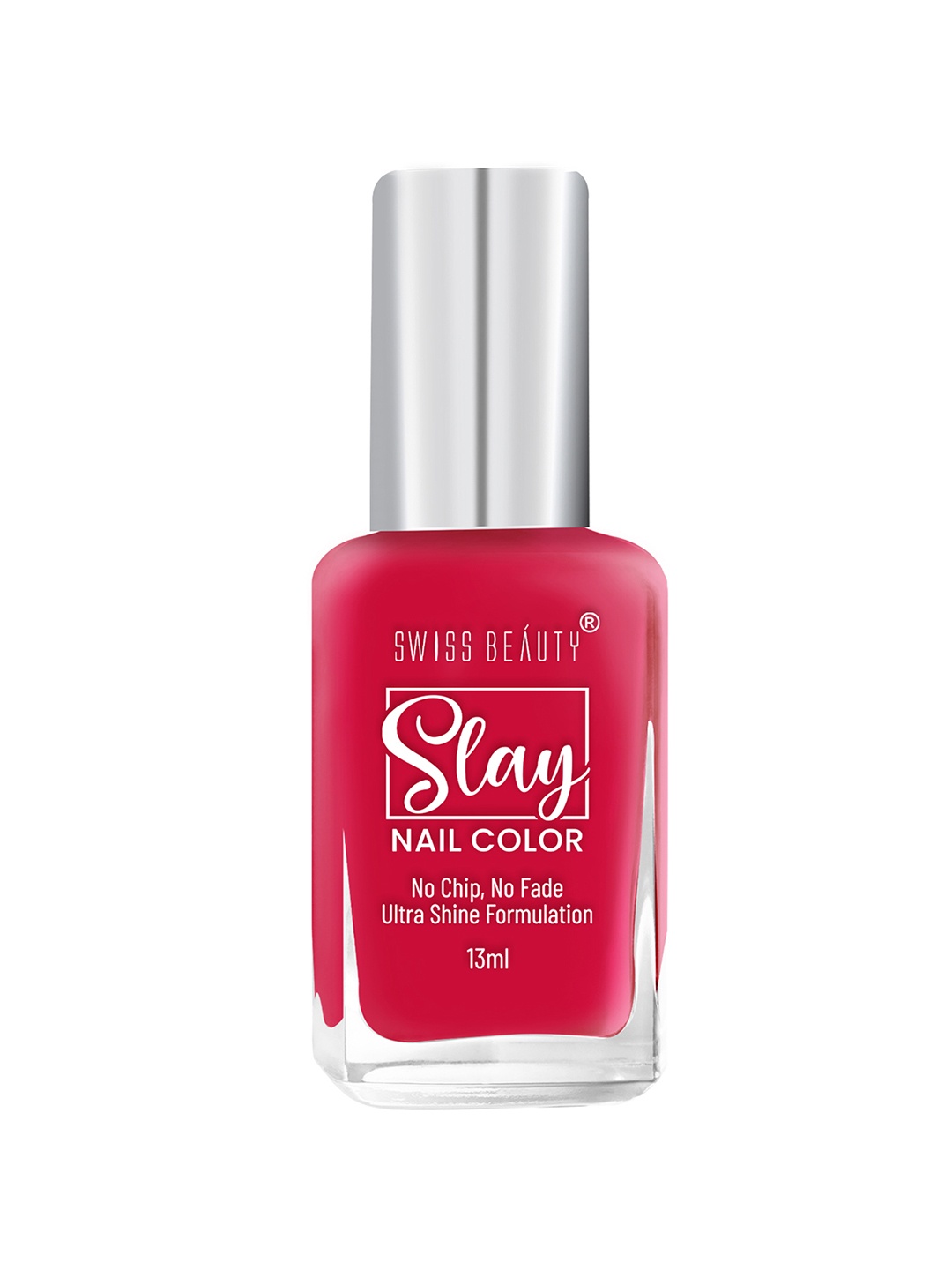 

SWISS BEAUTY Slay Quick-Dry Nail Color 13ml - My Raspberry 90, Pink