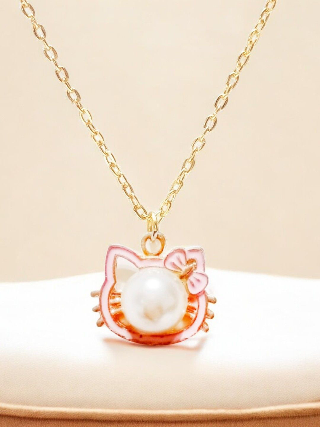 

fabula Girls Handcrafted Necklace, Pink