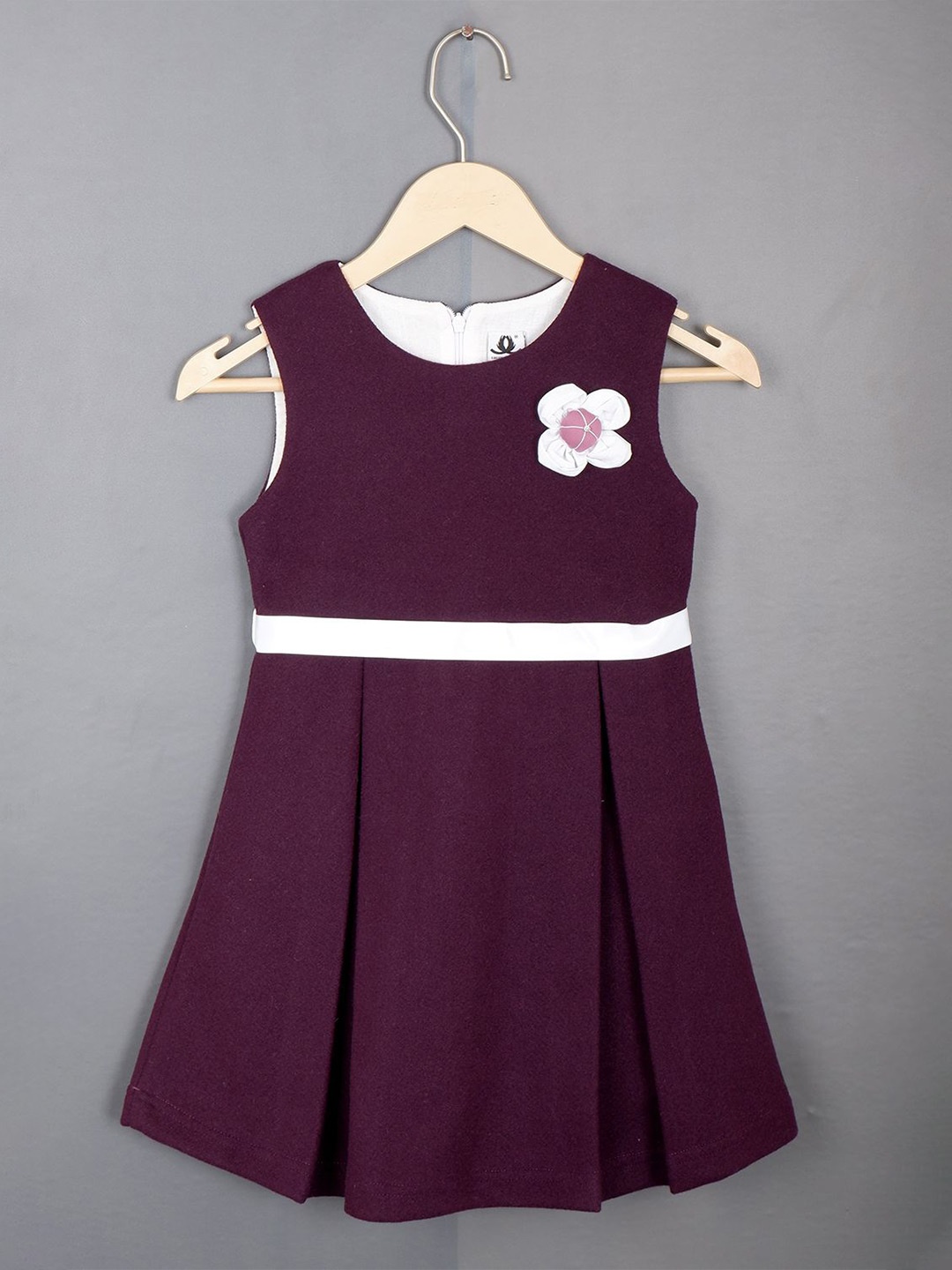 

CALYX CLOTHING A-Line Dress, Purple