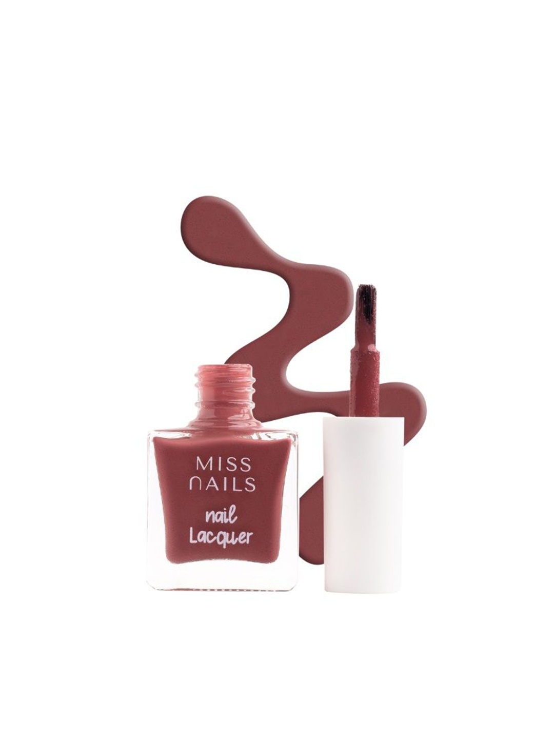 

MISS NAILS Sugar Collection Nail Polish - 8ml - Dusky Mauve - NL14, Brown