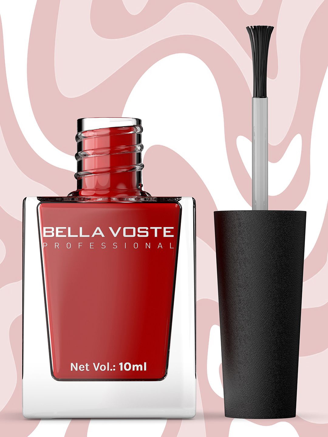 

Bella Voste Gel Shine Long-Wearing Nail Polish 10ml - R03, Red