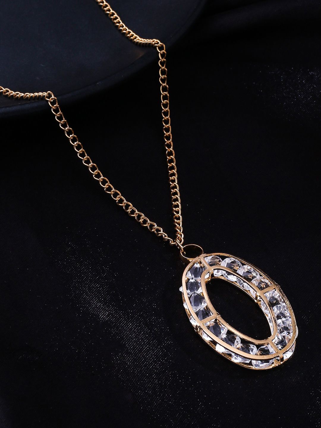 

NVR Girls Brass Gold-Plated Necklace