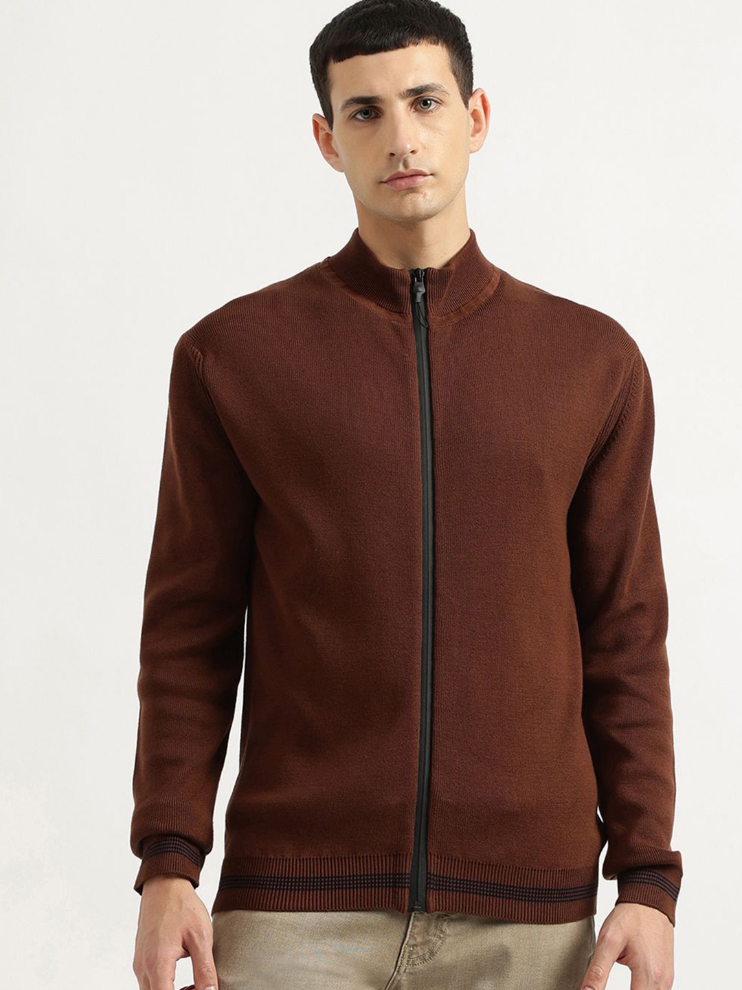 

United Colors of Benetton Men Pullover, Brown