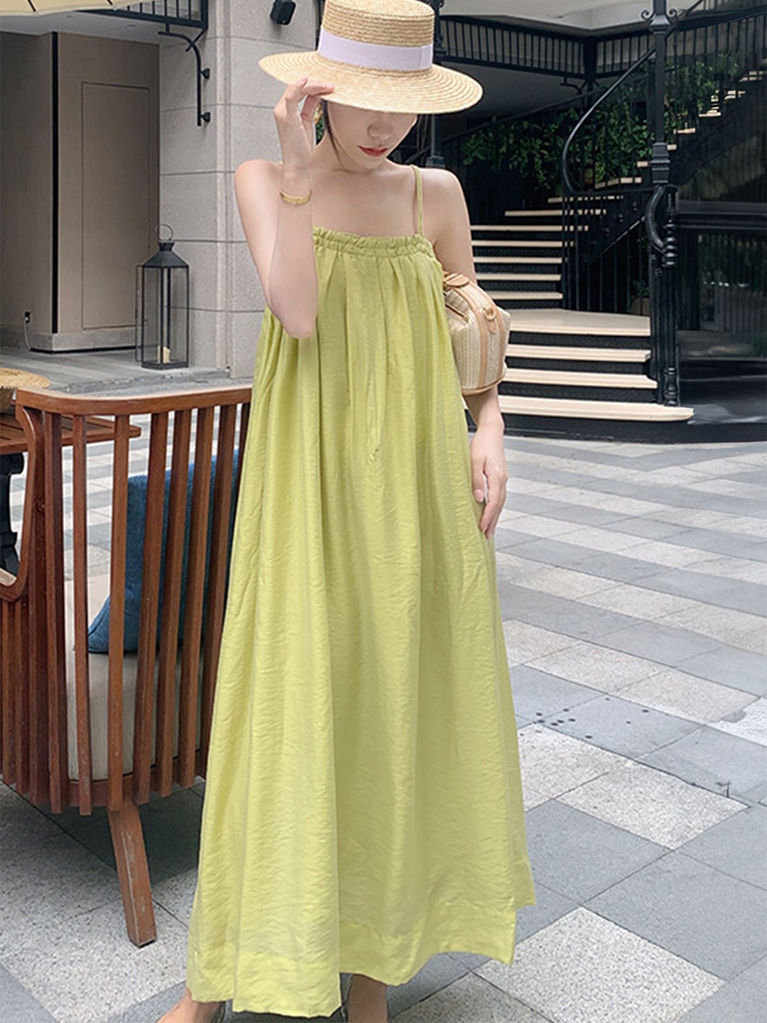 

LULU & SKY A-Line Midi Dress, Green