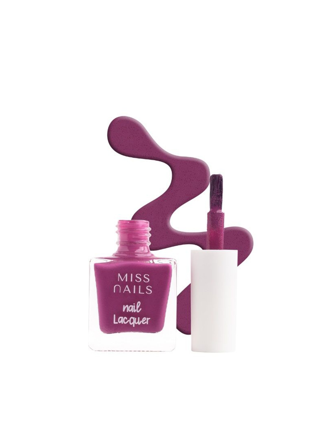 

MISS NAILS Sugar Collection Nail Polish - 8ml - Mulberry - NL27, Purple