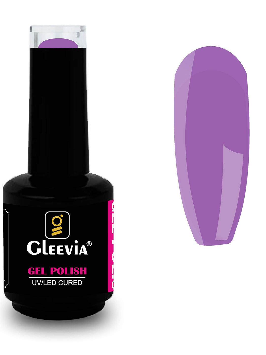 

Gleevia UV Gel Nail Polish - 15 ml - Shade S51, Purple