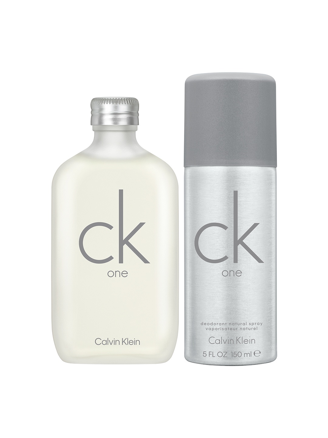 

Calvin Klein One Fragrance Gift Set - Eau de Toilette 100ml & Deodorant 150ml, Off white