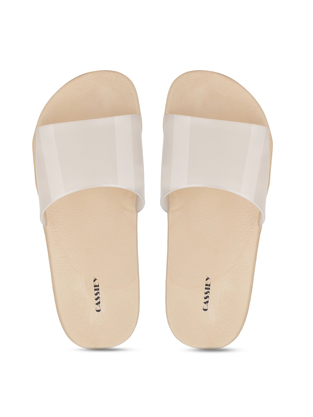 

CASSIEY Women Rubber Slip-On, White