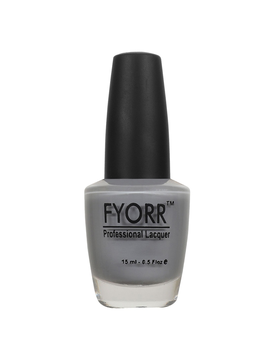 

FYORR Professional Lacquer Long Lasting Nail Polish - 15ml - Grey Perfecto- 31