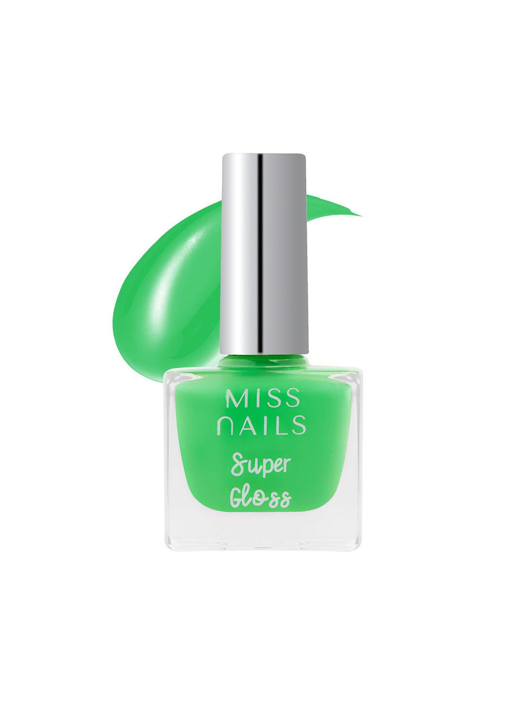 

MISS NAILS Super Gloss Nail Polish- 10 ml- SG01, Green