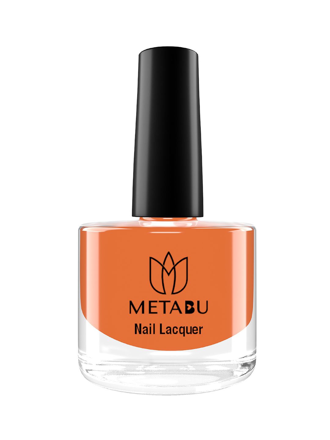 

METABU Long Lasting Nail Lacquer- 8 ml - Shade- Clay 01, Orange