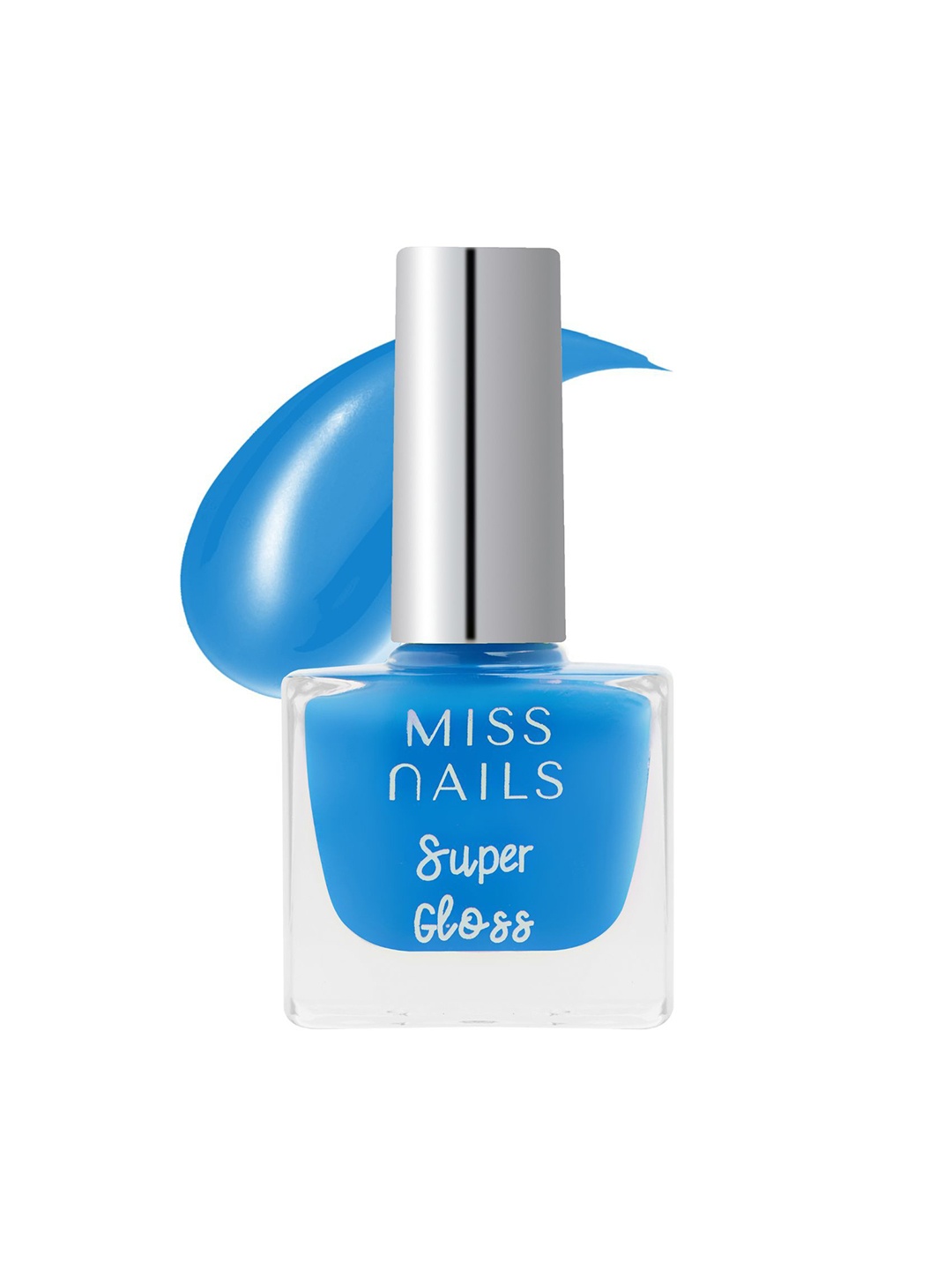 

MISS NAILS Super Gloss Nail Polish- 10 ml- SG47, Blue