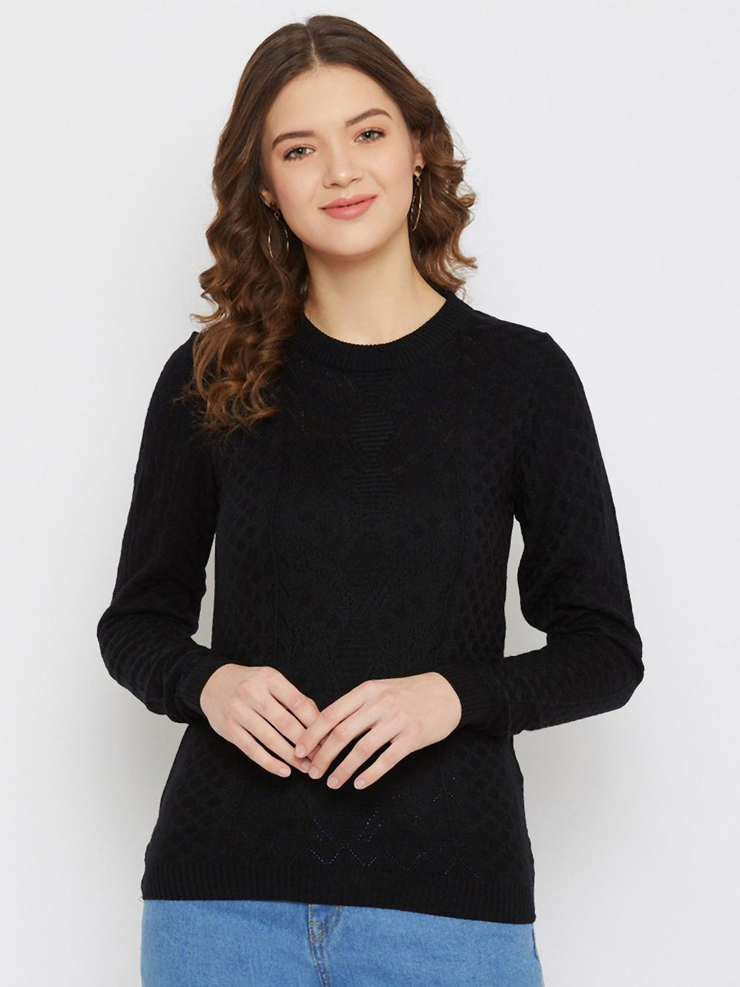 

JUMP USA Women Pullover, Black