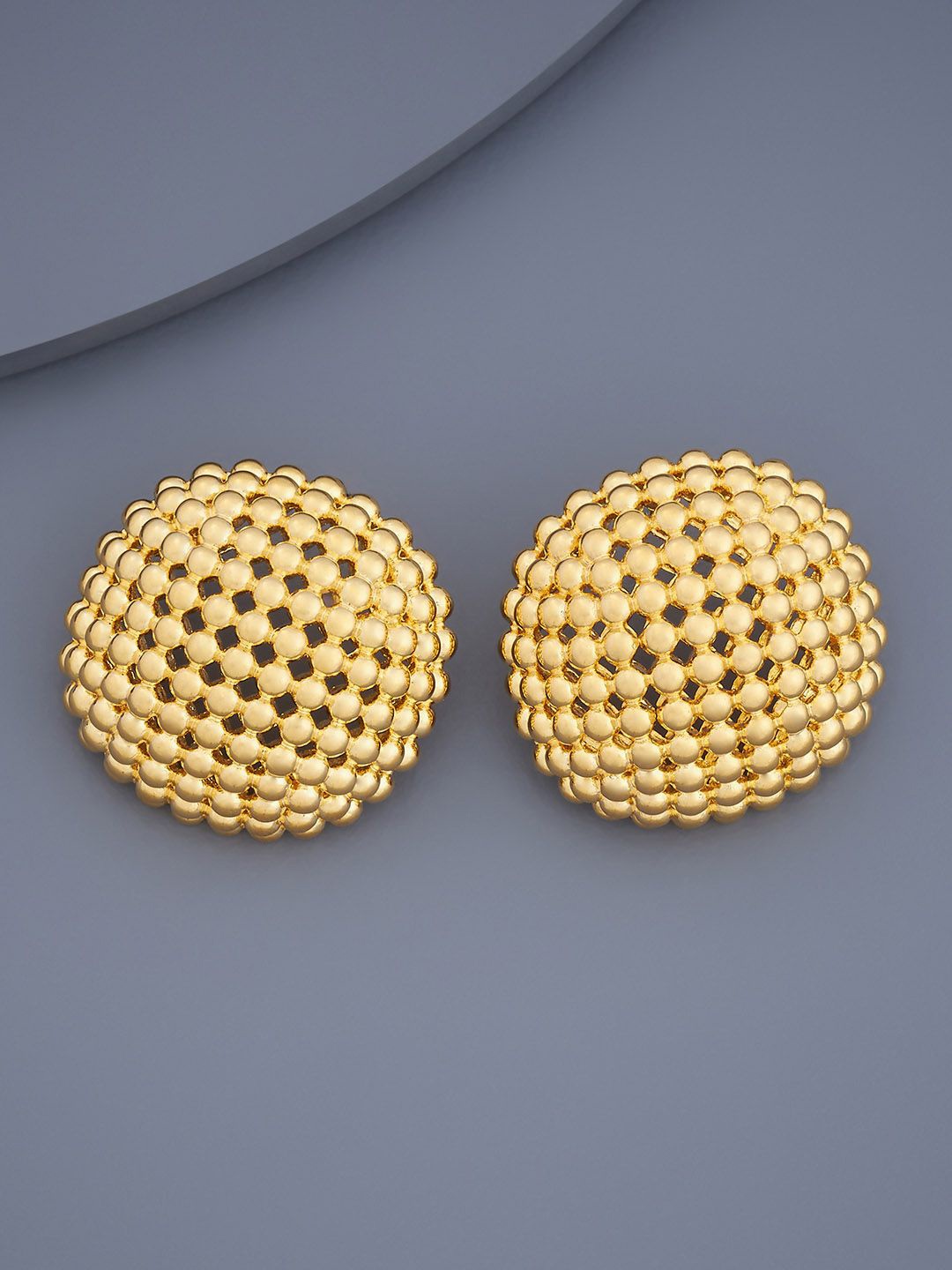 

Kushal's Fashion Jewellery Spherical Studs Earrings, Na