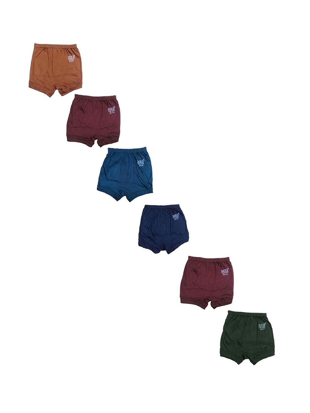 

MRB Infant Boys Pack Of 6 Boy Shorts 35BKIDARK DRAWER, Brown