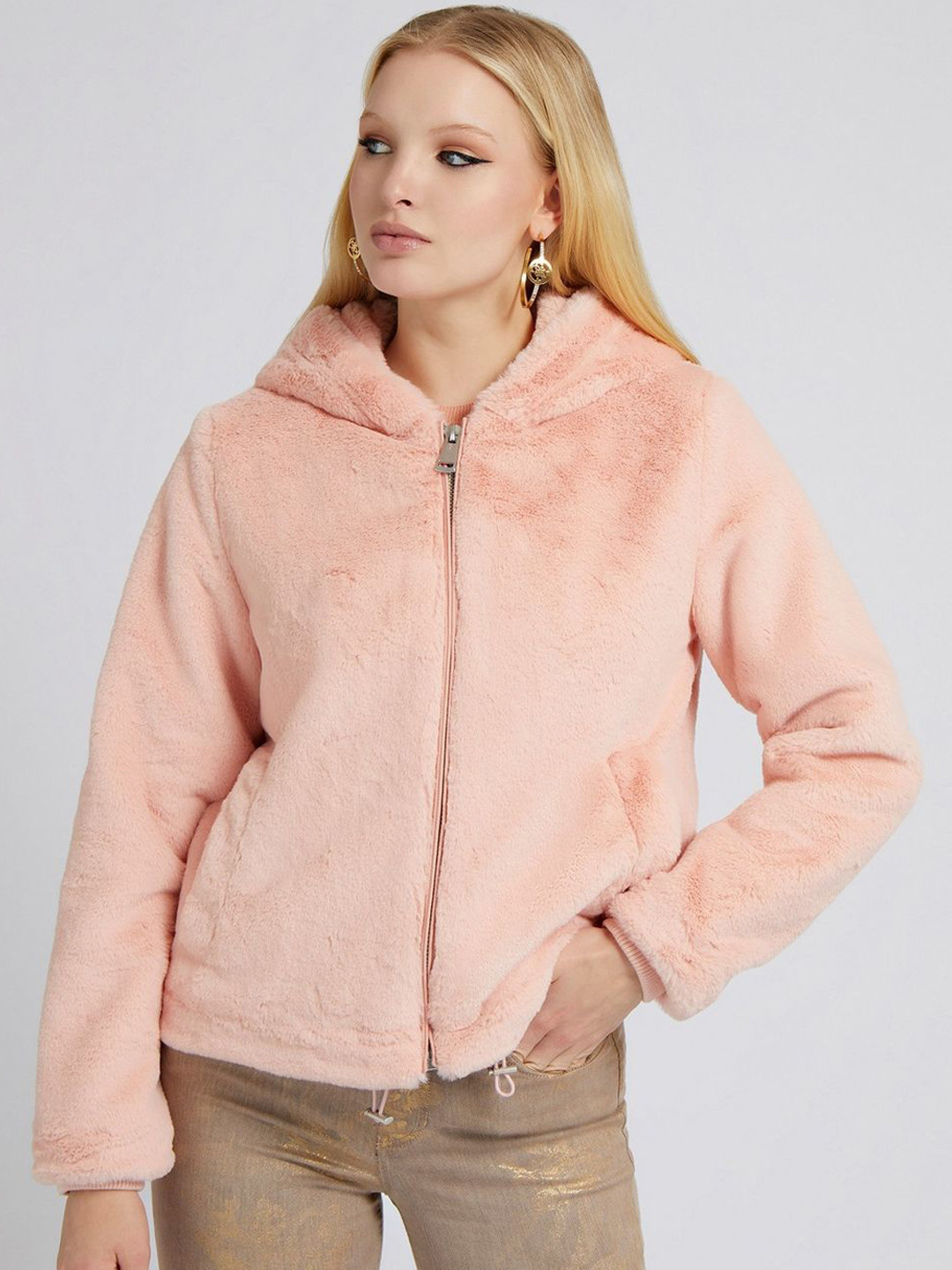 

GUESS Women Tailored Jacket, Pink