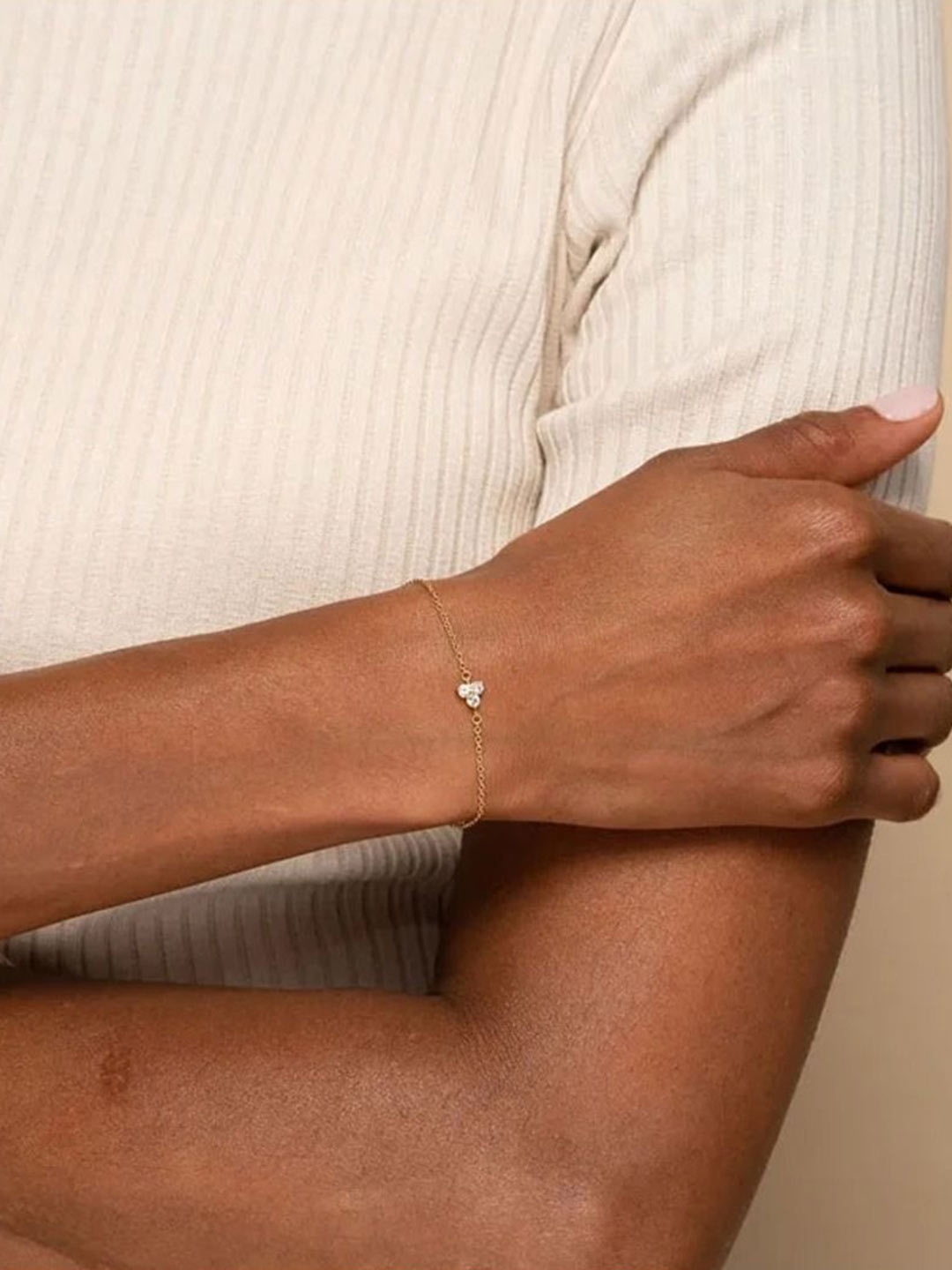 

Inaya Women Gold-Plated Wraparound Bracelet