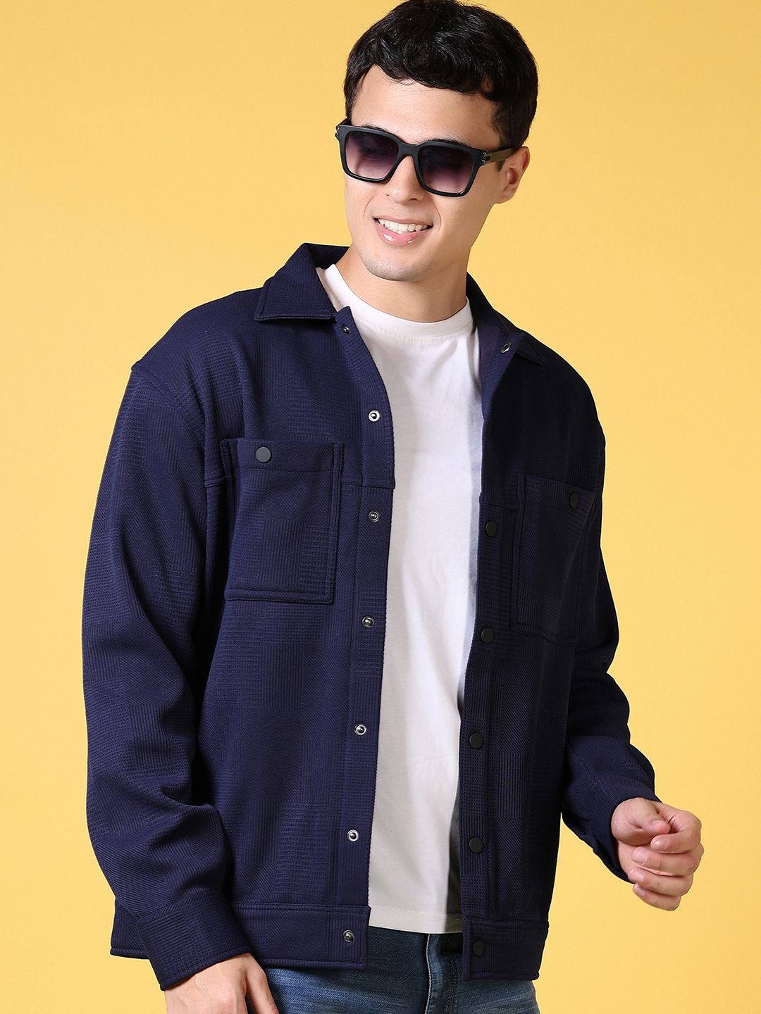 

V-Mart Men Sweatshirt, Navy blue