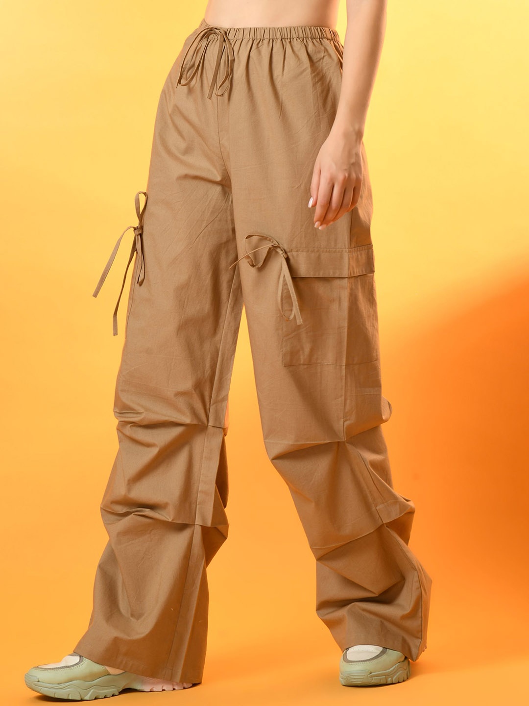 

all about you Women Cargos Trousers, Brown