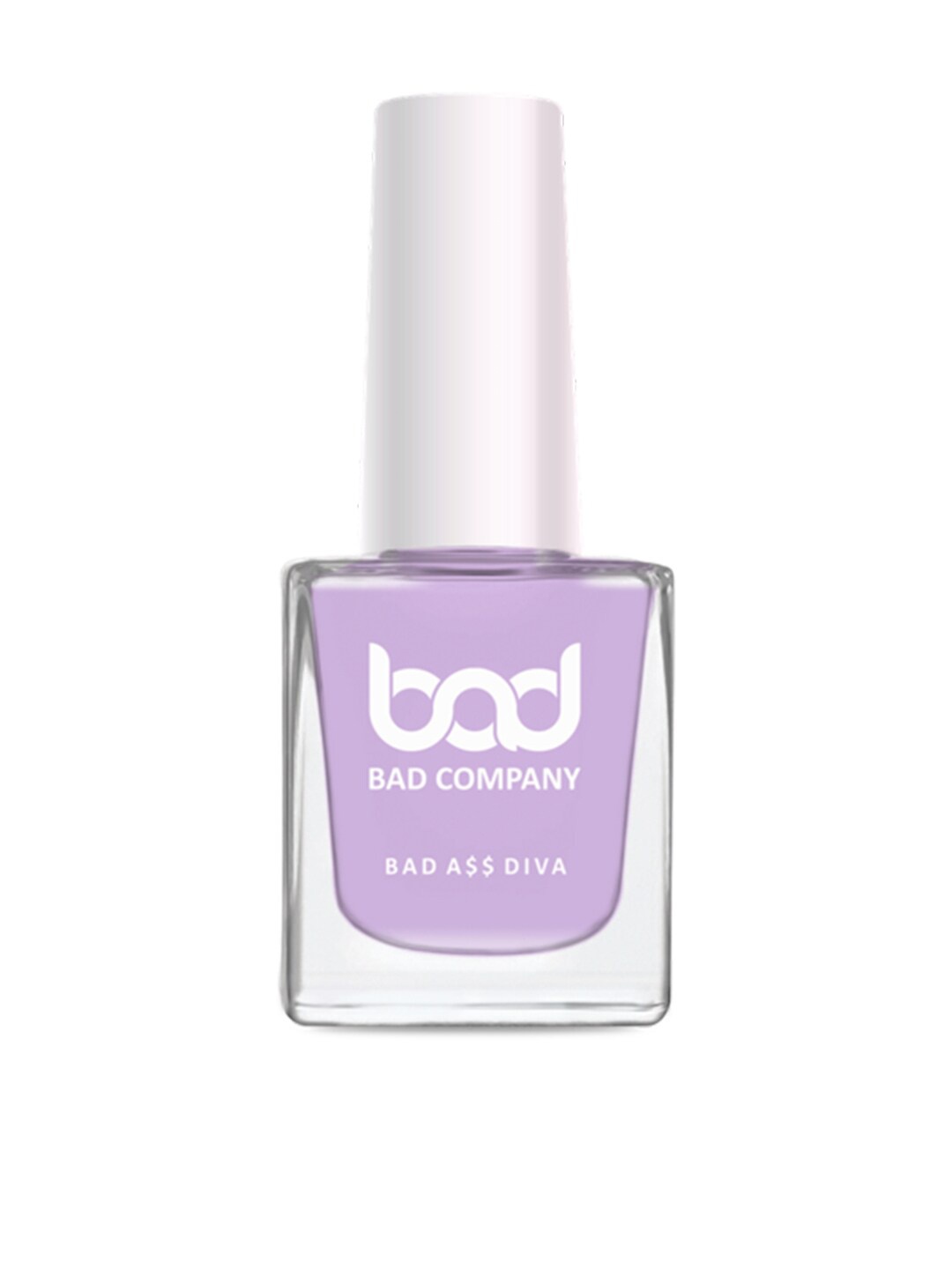 

BAD COMPANY Women No Toxin Nail Lacquer-Goal Digger,10 ml, Lavender