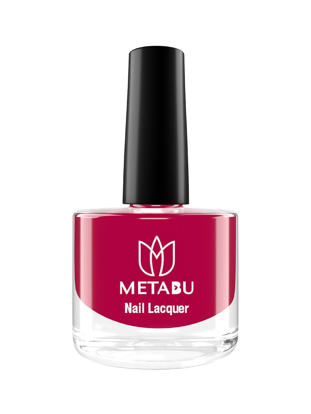 

METABU Long Lasting Quick Dry Nail Lacquer - 8 ml - Rose Wood 26, Fuchsia