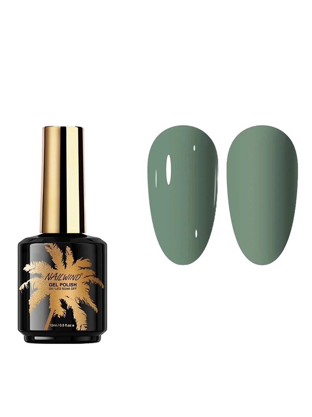 

NAILWIND UV & LED Soak Off Gel Nail Polish - 15ml - N048, Olive