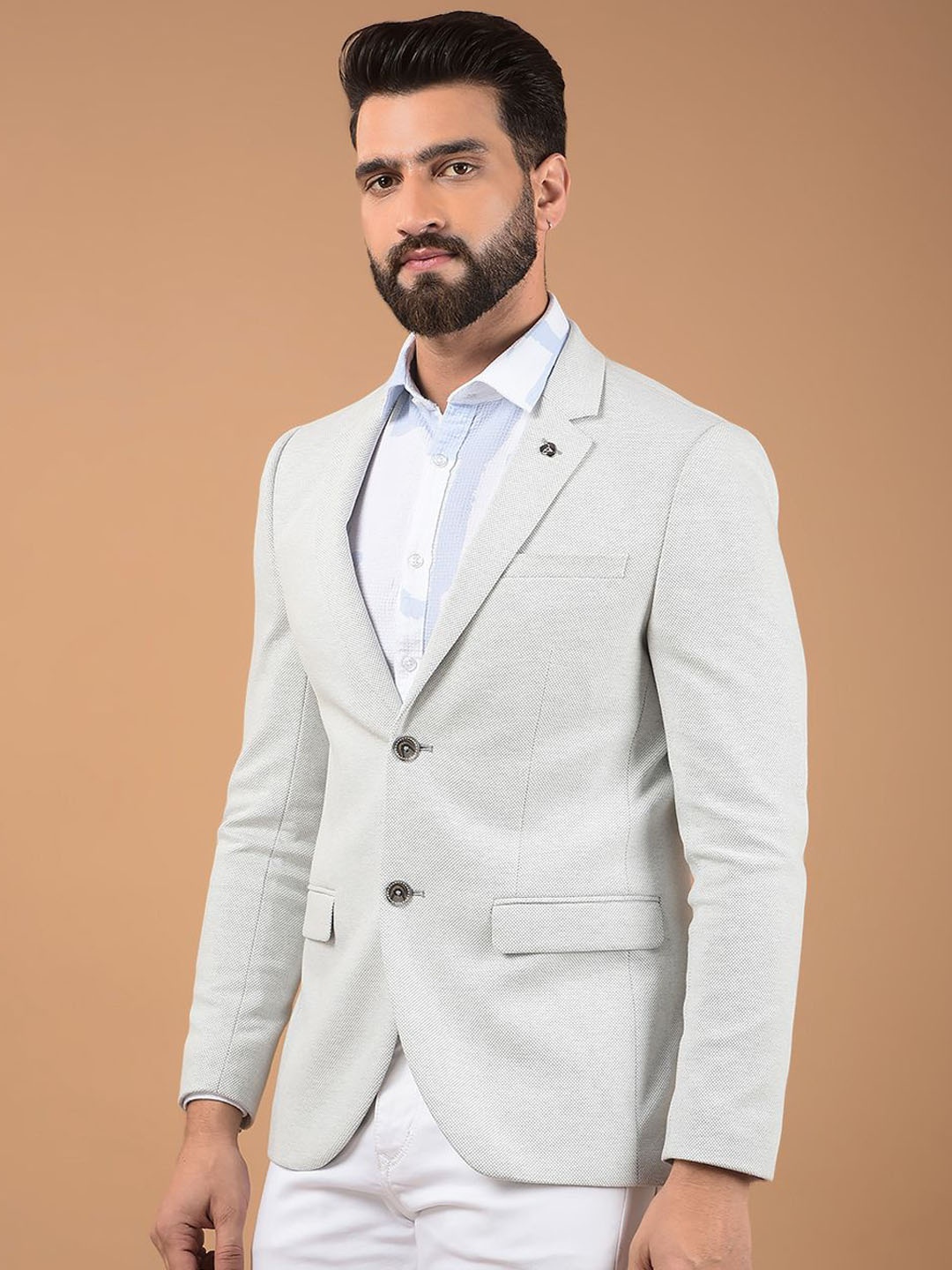 

Crimsoune Club Single Breasted Blazers, Grey