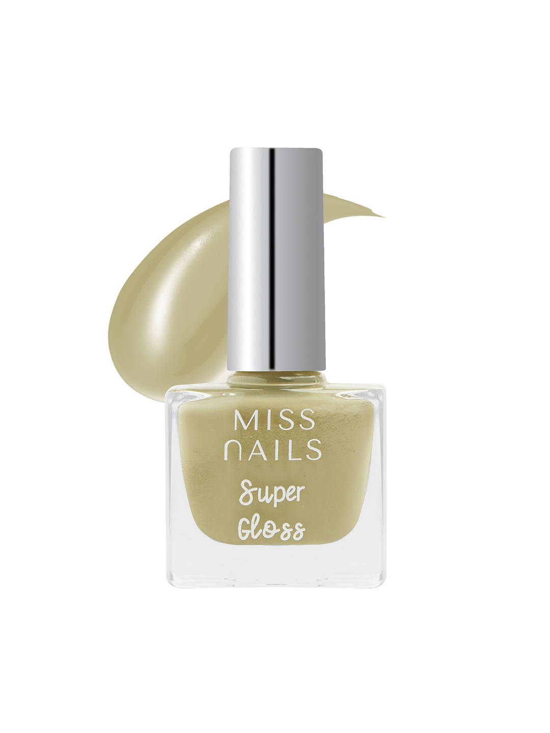 

MISS NAILS Super Gloss Nail Polish- 10 ml- SG51, Green