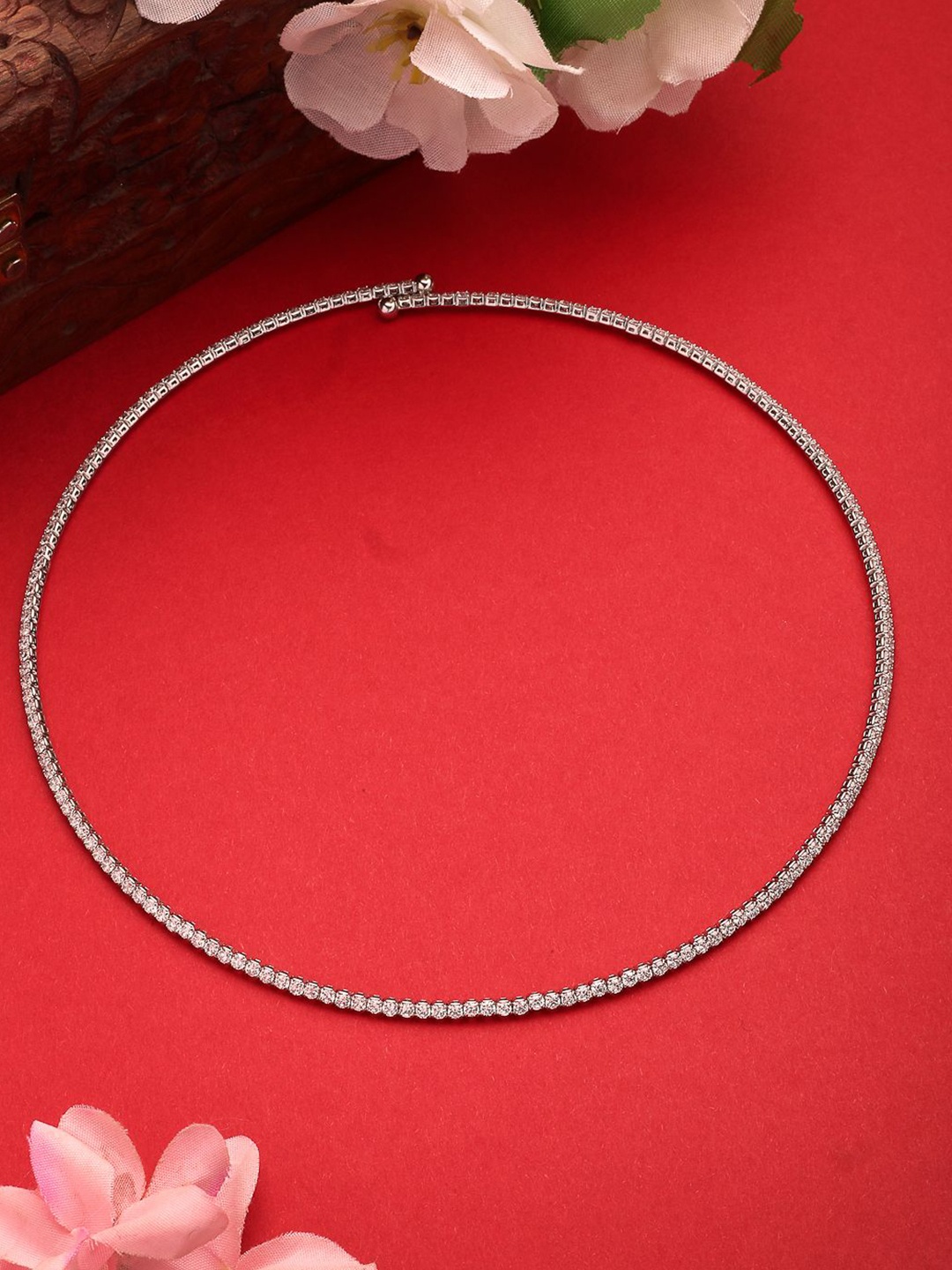 

NVR Girls Handcrafted Necklace, Silver