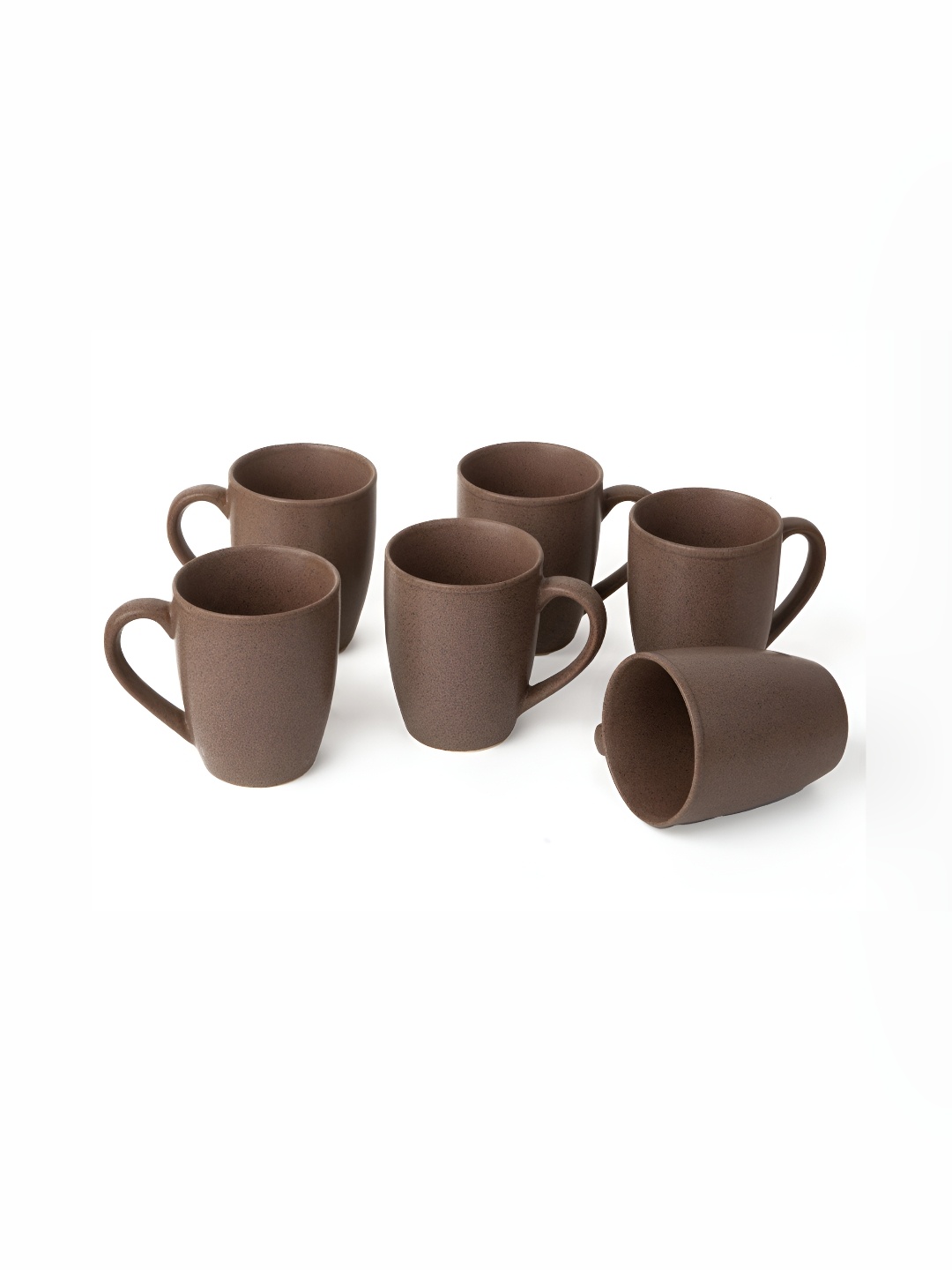 

BODHI HOUSE Brown Solid Ceramic Matte Cups Set of Cups and Mugs