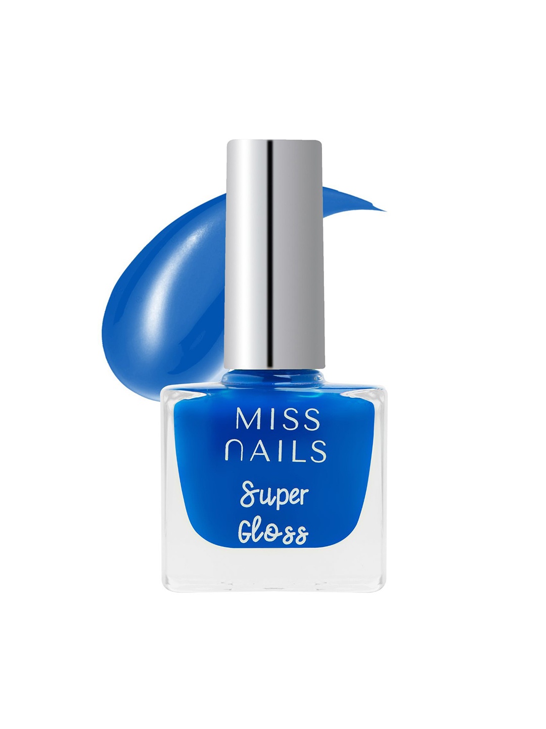 

MISS NAILS Super Gloss Nail Paint - 10 ml - SG35, Blue